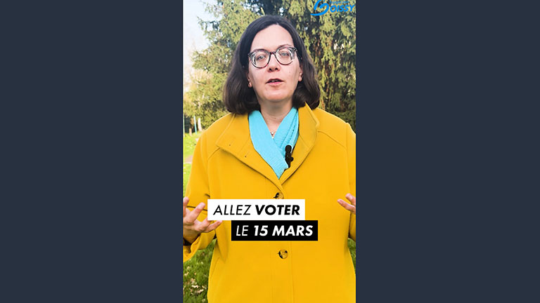 Le 15 mars, allez voter !