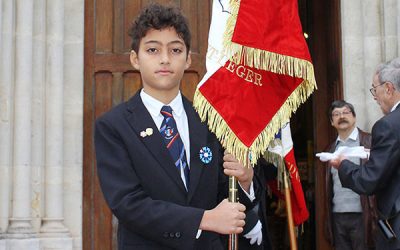 Commémorations : un nouveau jeune porte drapeau à Boissy