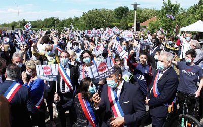 Deuxième grande mobilisation contre la prison à Noiseau