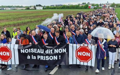 C’était jour de manifestation aujourd’hui à Noiseau